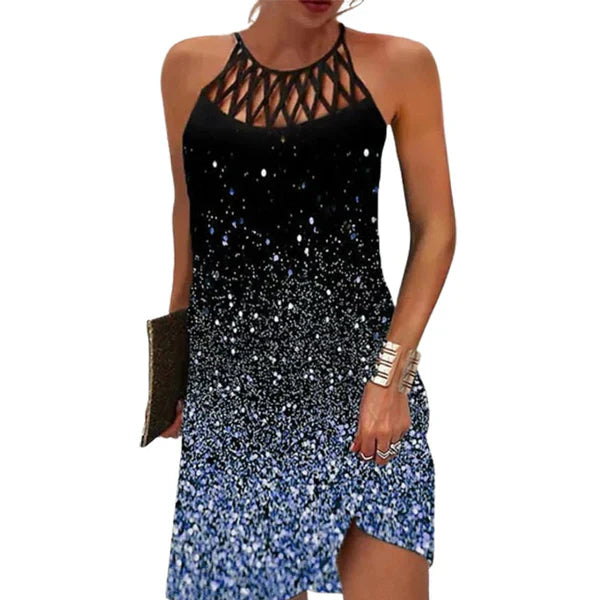 Woman Halter Summer Dress 
