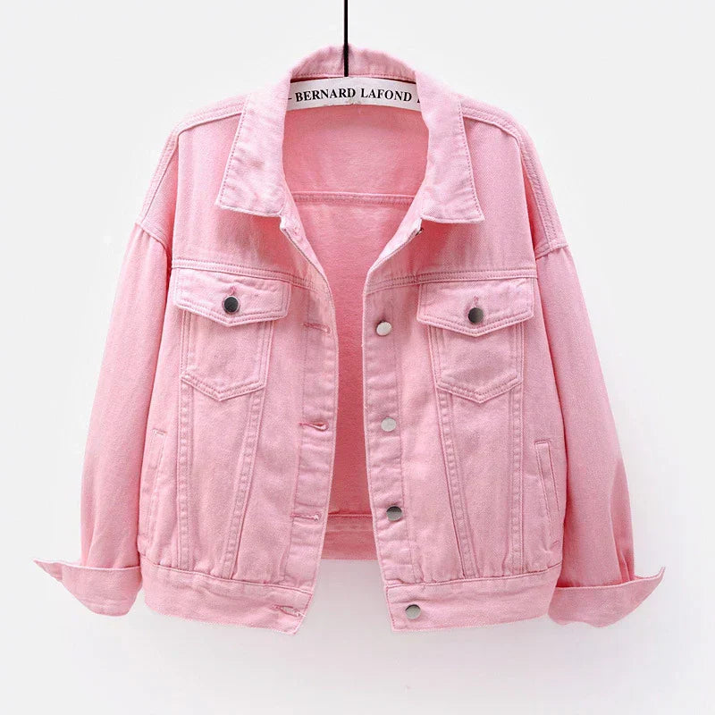 GR | Classic women's denim jacket in many colors