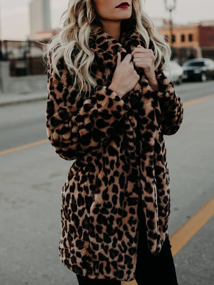 GR - Leopard print coat