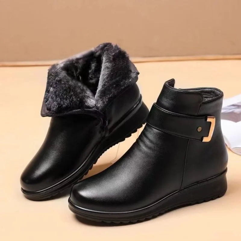 GR - Elegant ankle boots with warm lining