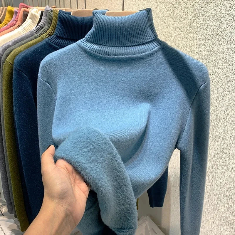 GR | Turtleneck sweater with soft lining