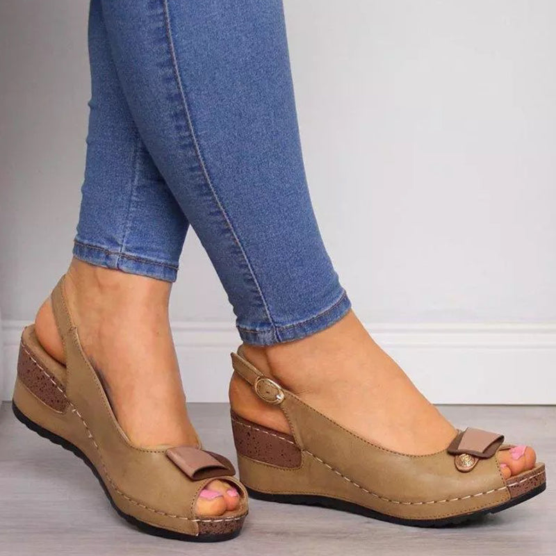 GR | Orthopedic heeled sandals for pain-free walking