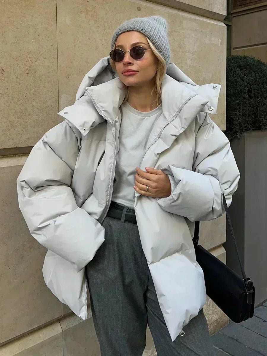 GR | Quilted women's winter jacket