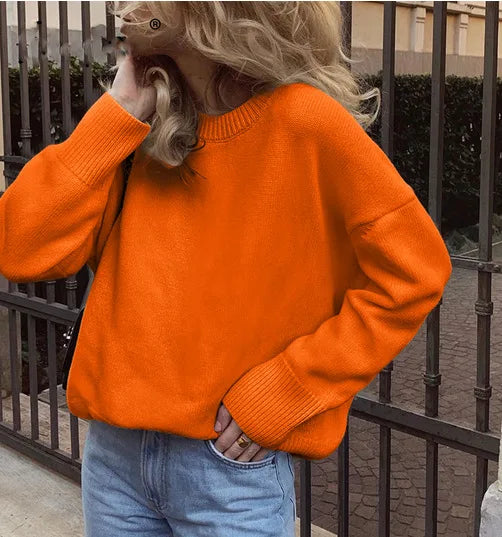 GR | Women's round neck sweater