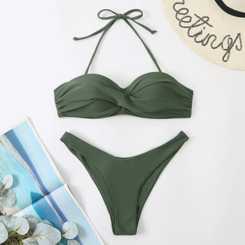 GR | Sexy Push-Up Bikini for Women's Swimwear, Swimsuit, Girls' Bikini Set, Swimming Trunks for Beachwear, Pool, Summer