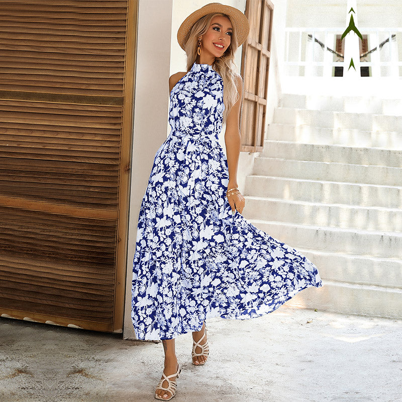 GR - Sommerliches Midi-Kleid mit Blumenmuster