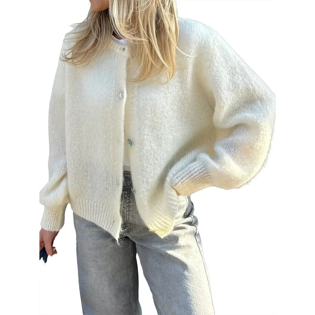 GR | Long-sleeved knit cardigan