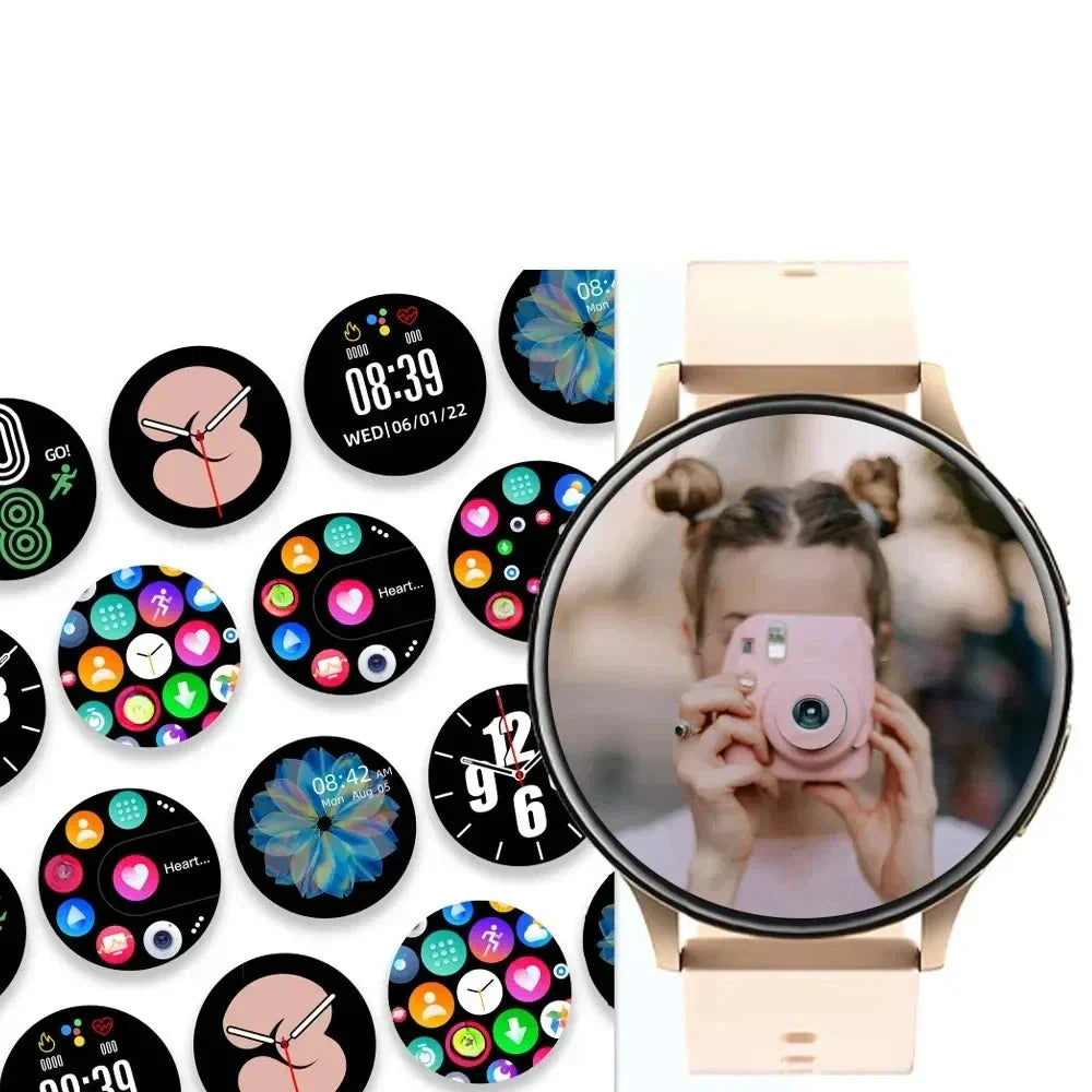 GR  | Active 2 Damen Bluetooth Smartwatch Mit Herzfrequenz Und Blutdruckmonitor