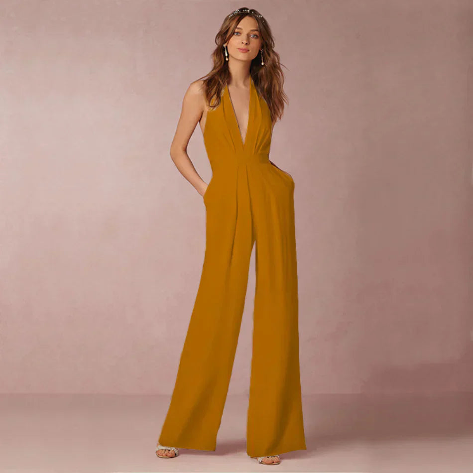 GR | Elegant halterneck jumpsuit