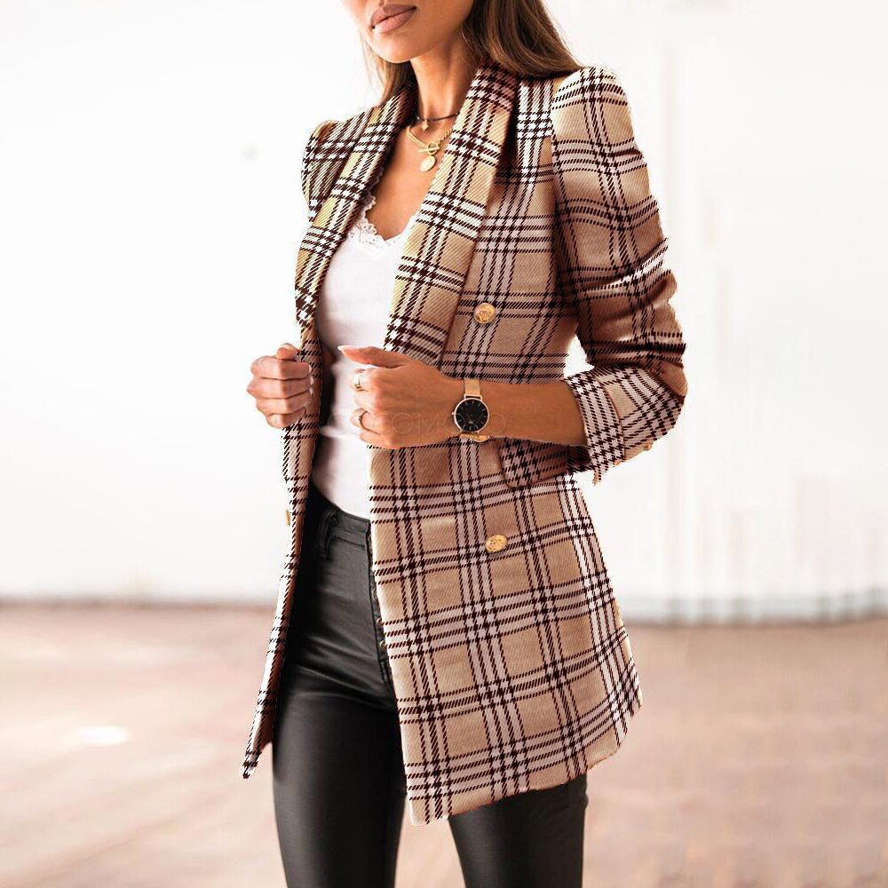 GR - Chic checked blazer