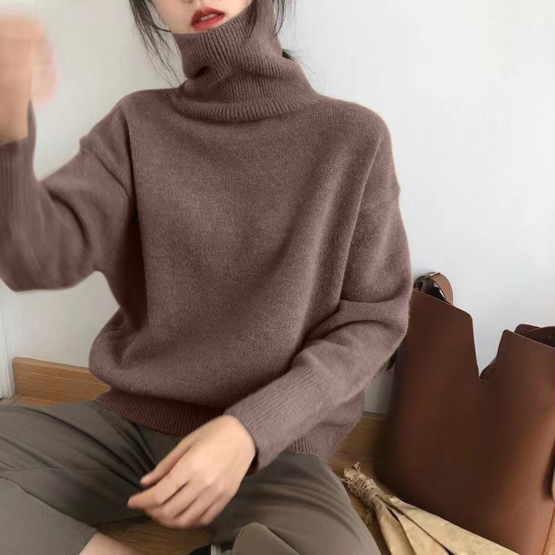 GR | Stylish Autumn Classic Turtleneck Sweaters for Women
