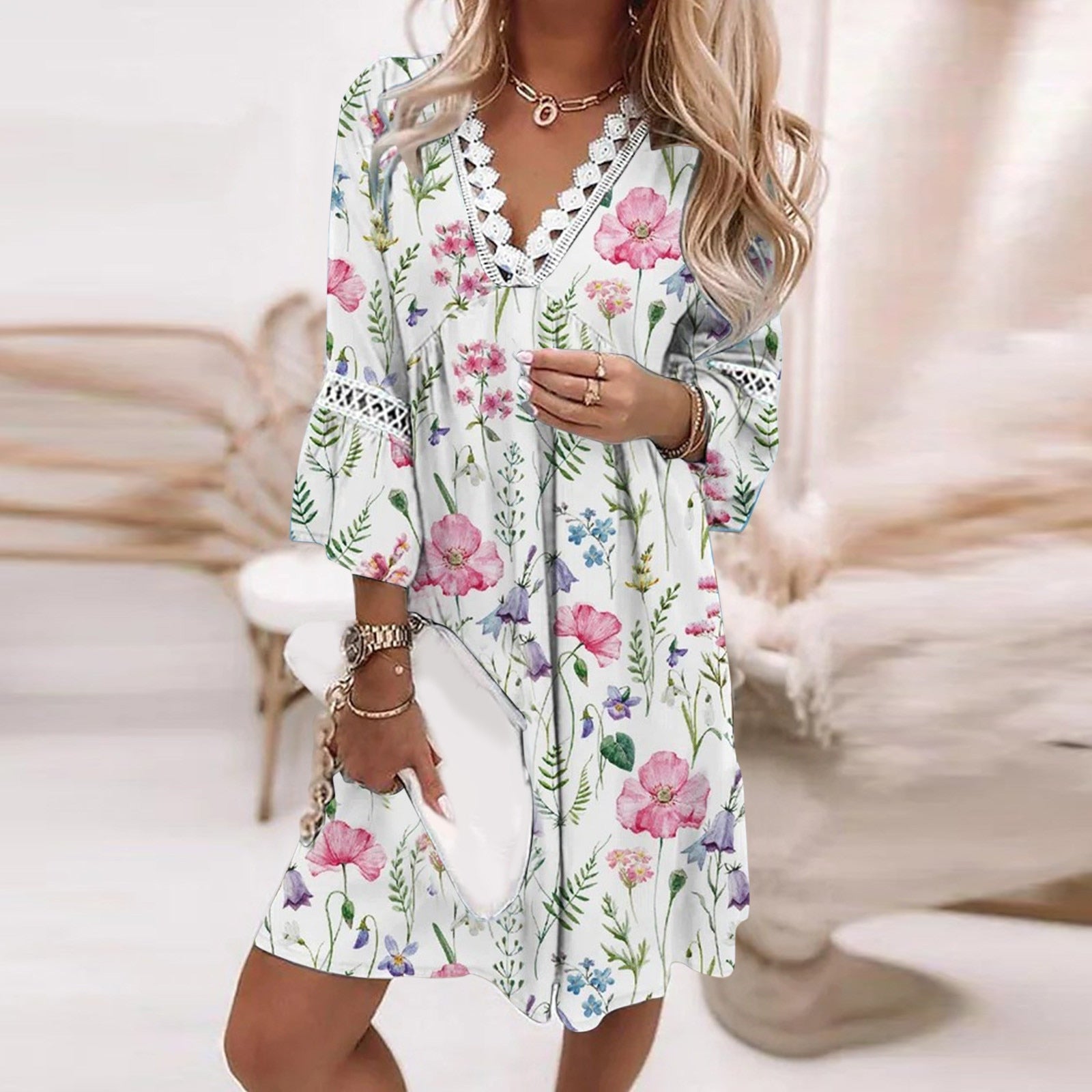 GR | Floral dress for women