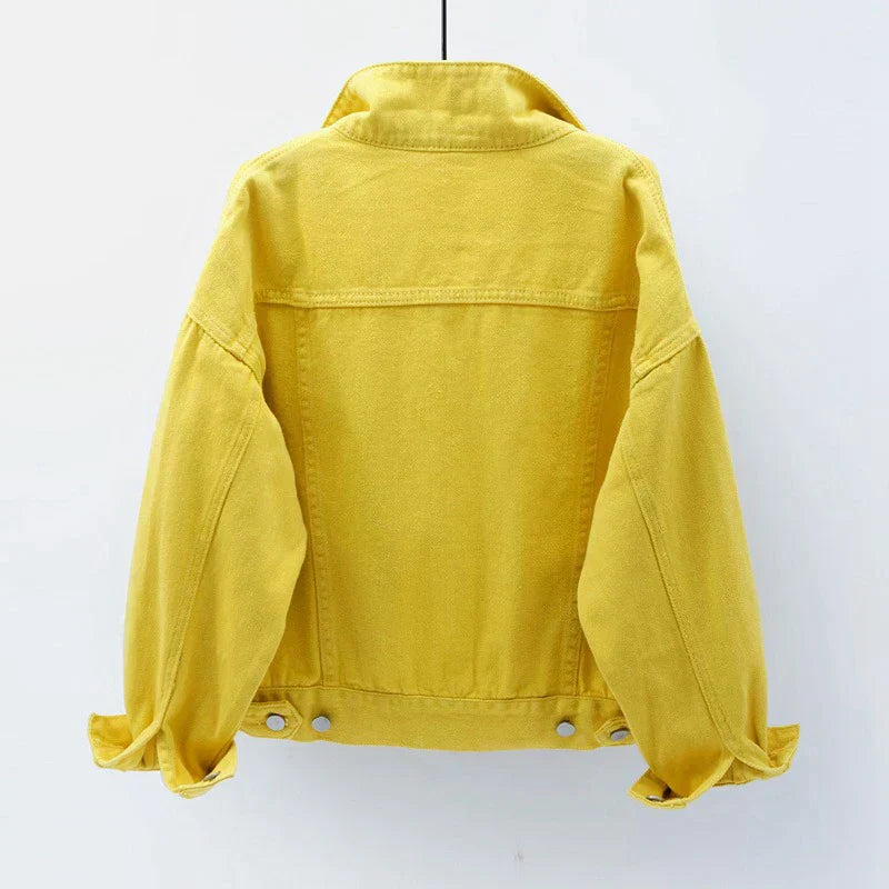 GR | Classic women's denim jacket in many colors