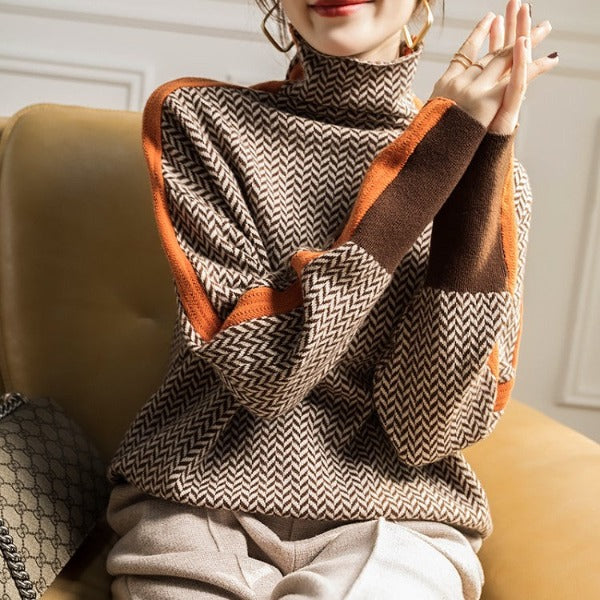 GR - Striped winter sweater