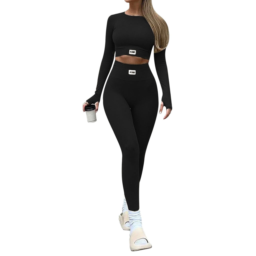 GR | Zweiteiliges Sport- und Yoga-Set für Frauen | Fitness Workout Kleidung