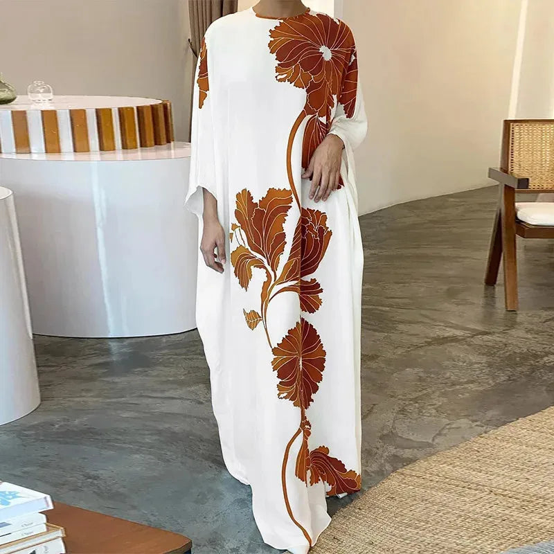 GR | Modisches Kleid mit Floralprint