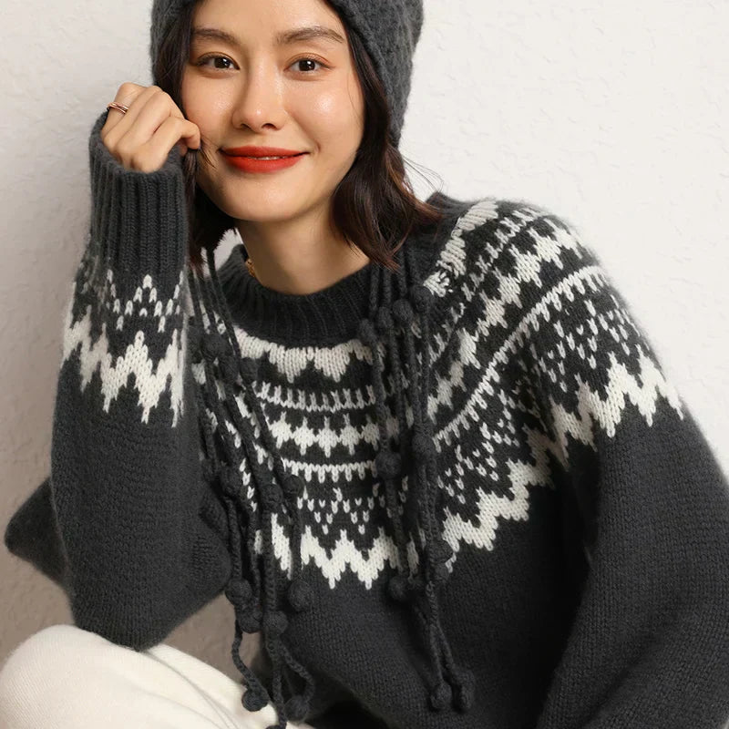 GR | Rundhals Strickpullover