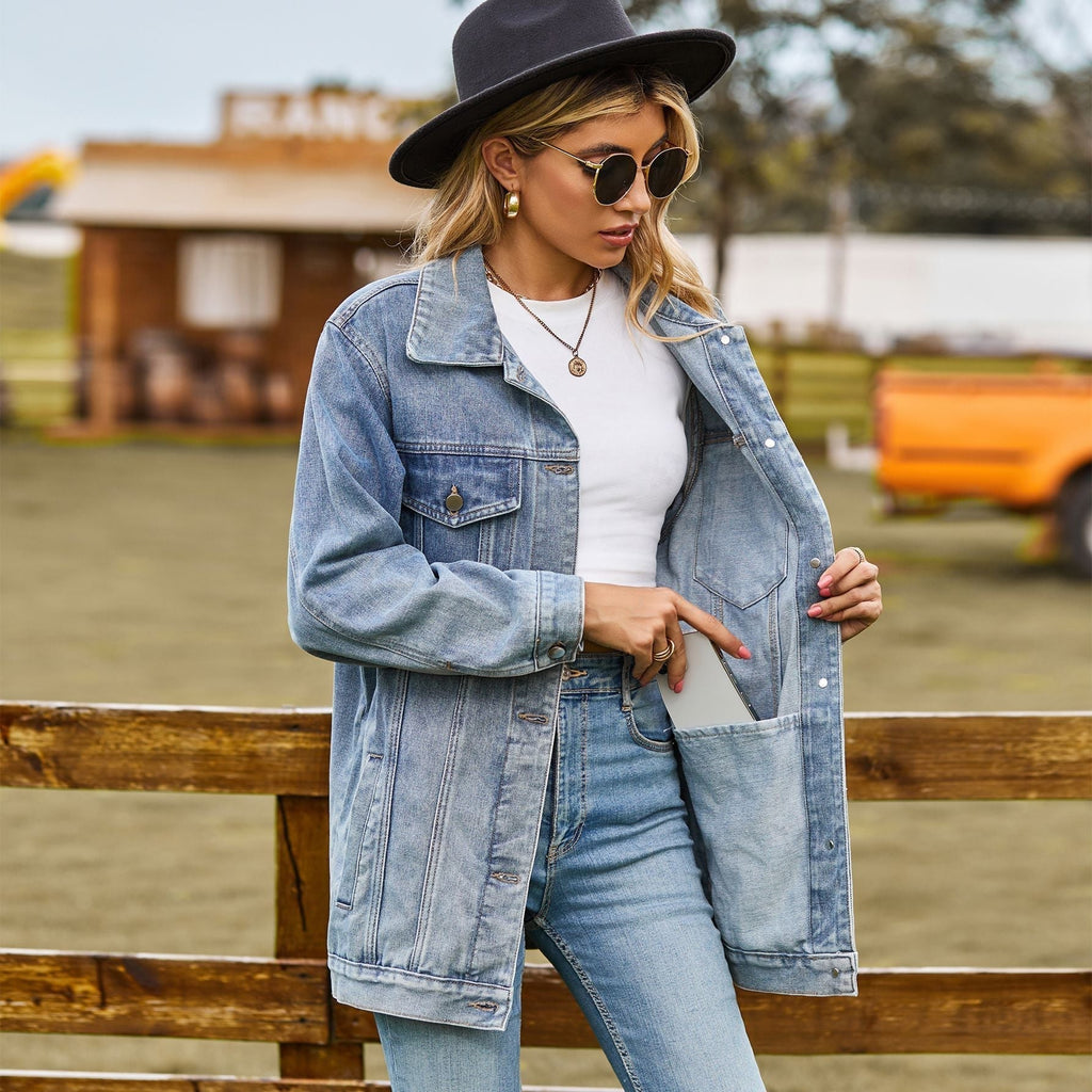 GR Die Vintage Jeansjacke unter Ihrem Mantel