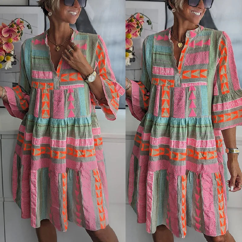 GR | Stylish relaxed-fit summer dress