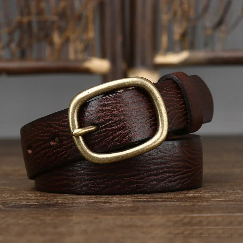 GR | Women's leather belt with a stylish look