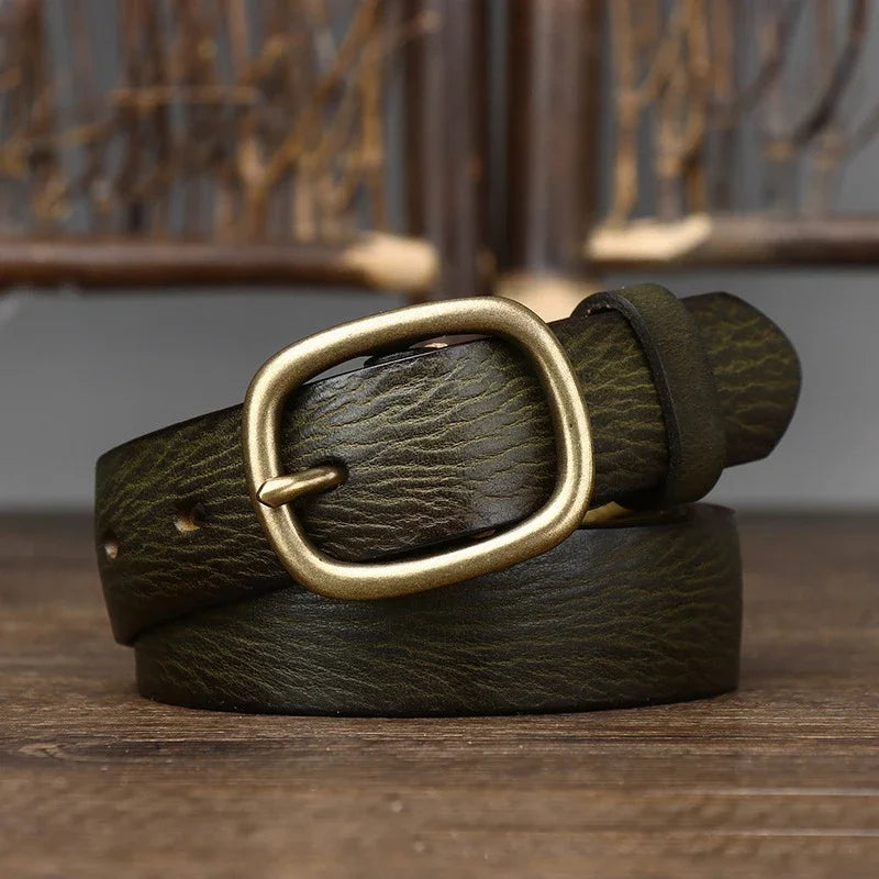 GR | Women's leather belt with a stylish look