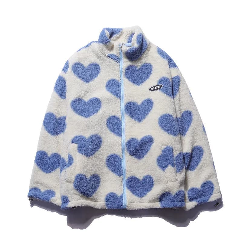 GR | Double-sided heart coat | Unique collection