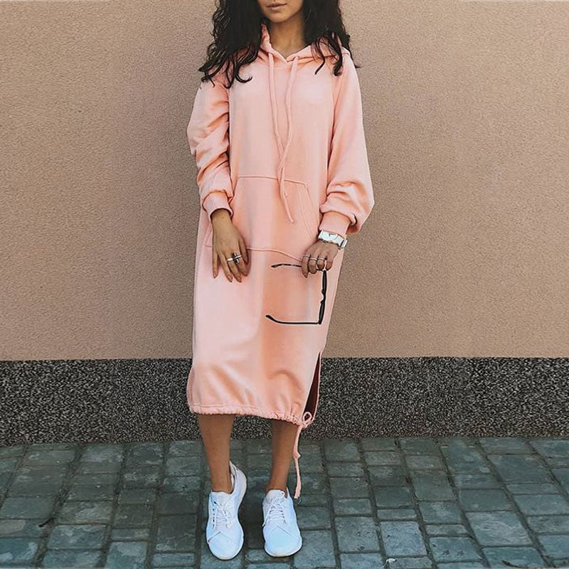 GR | Stylish sweater dress with a comfortable fit