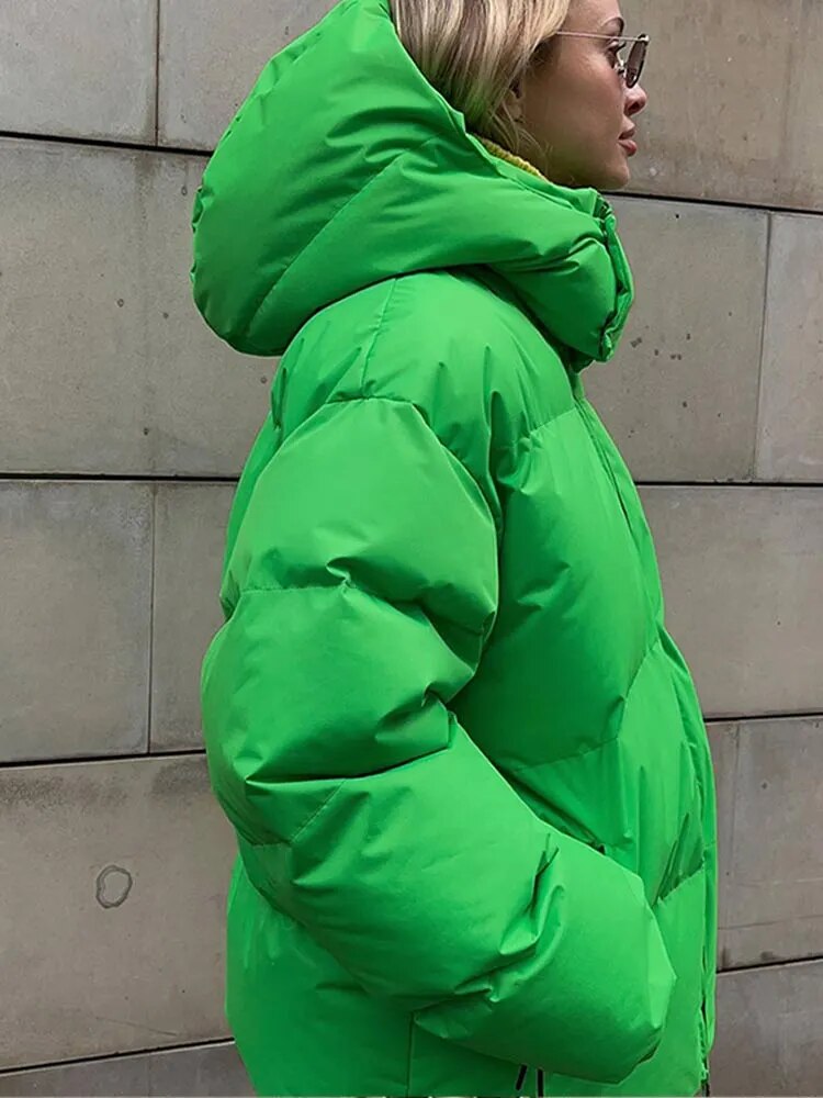 GR - Fashionable Oversized Women's Coat