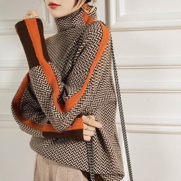 GR - Striped winter sweater