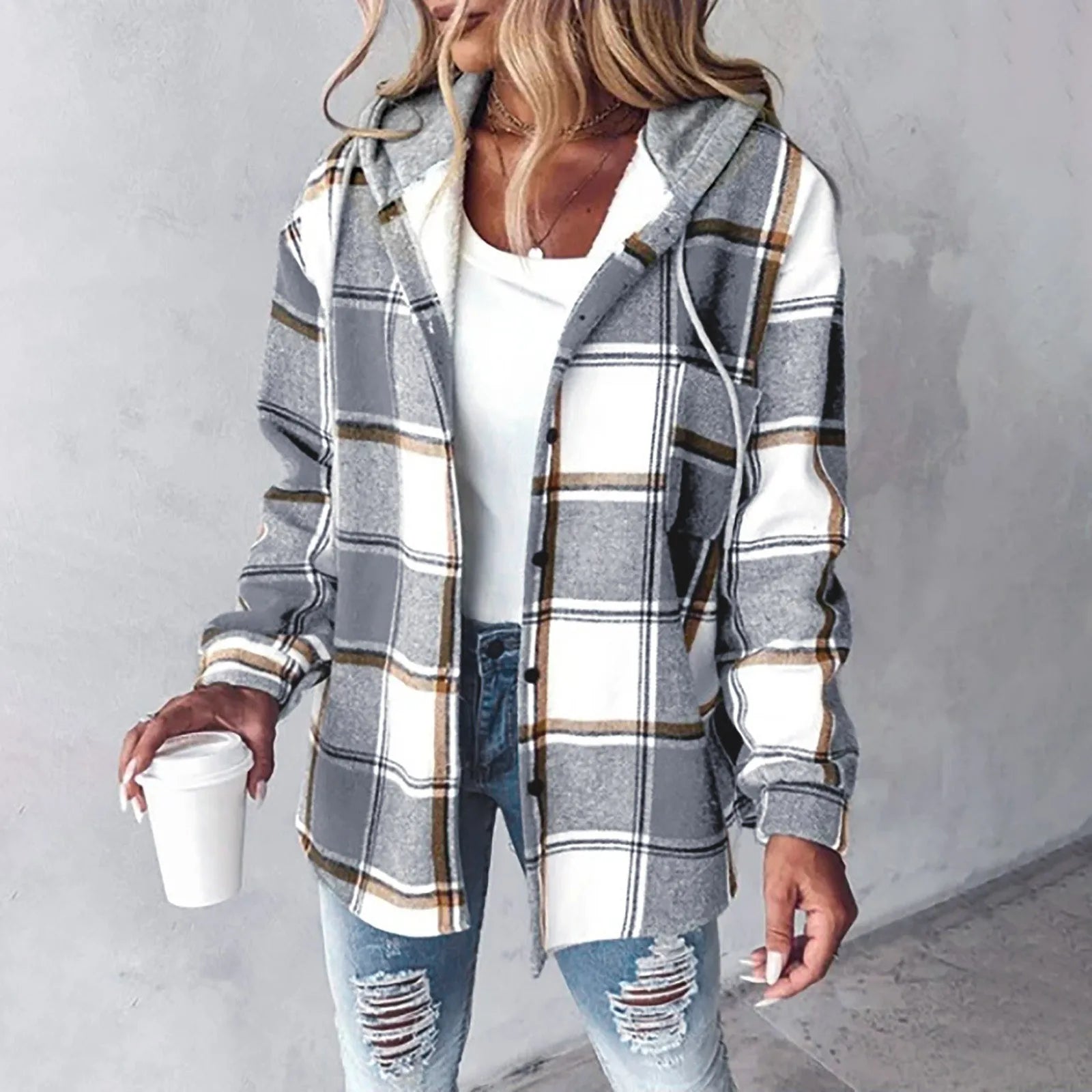 GR | Fashionable warm autumn jacket