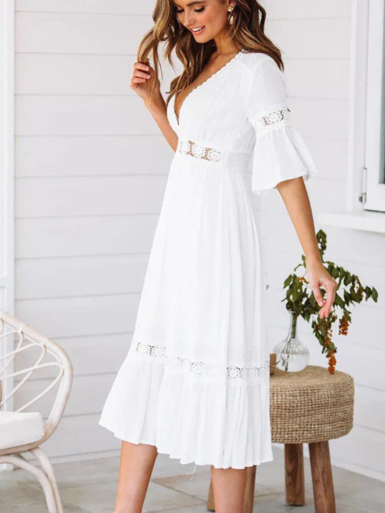 GR | Boho-Midi-Kleid