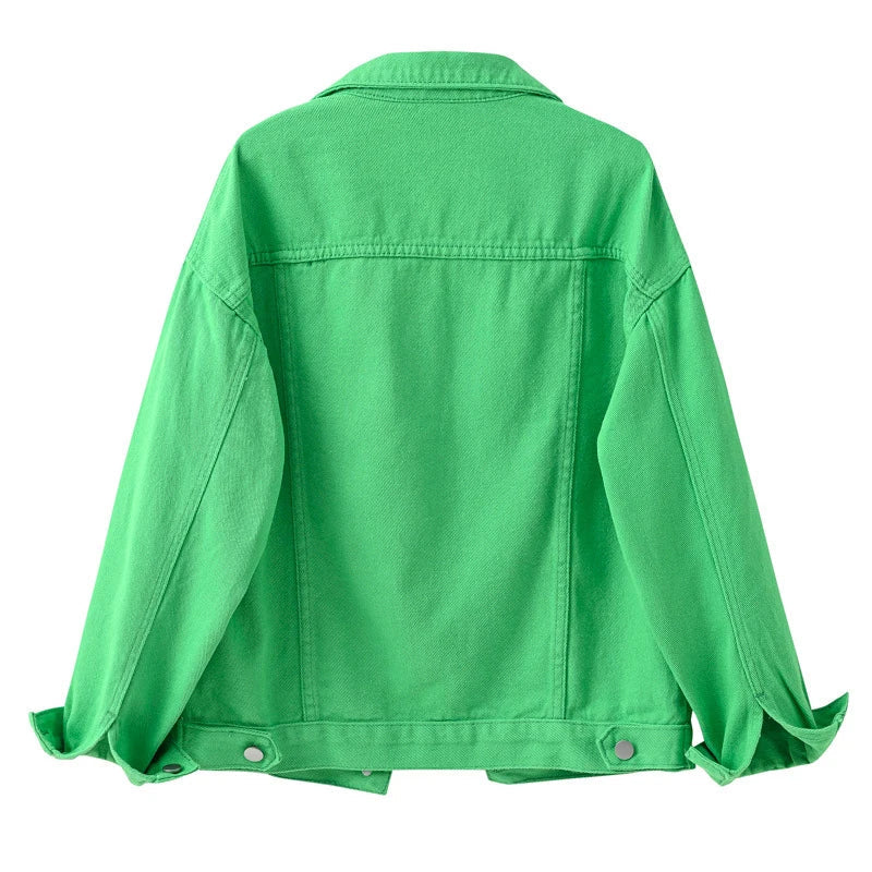 GR | Classic women's denim jacket in many colors