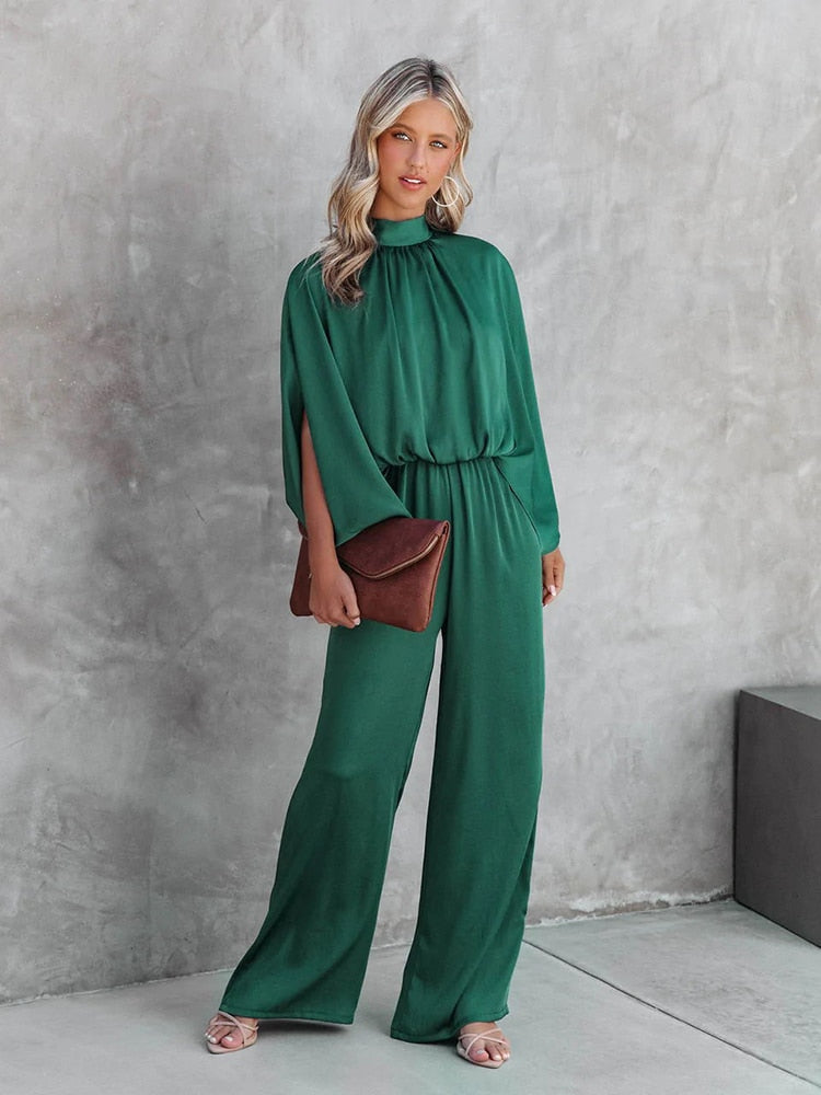 GR | Flowing Elegant Wide-Leg Jumpsuit