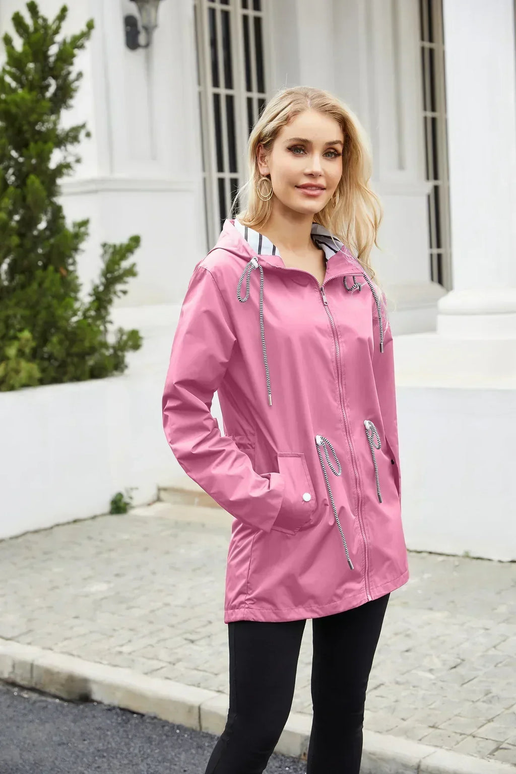 GR | Rain jacket with hood