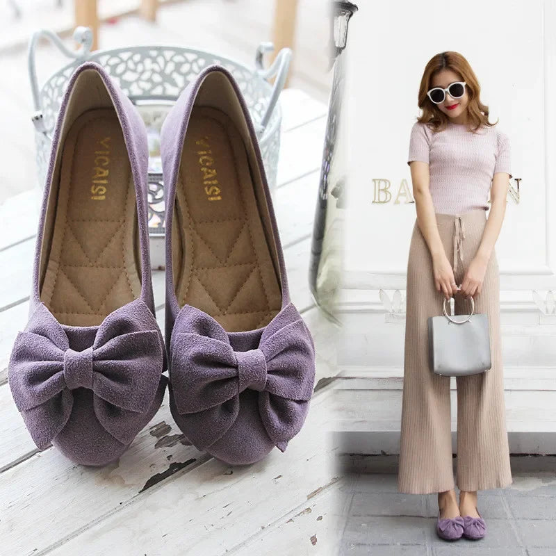 GR | Women's Comfortable & Stylish Casual Slippers with Bow