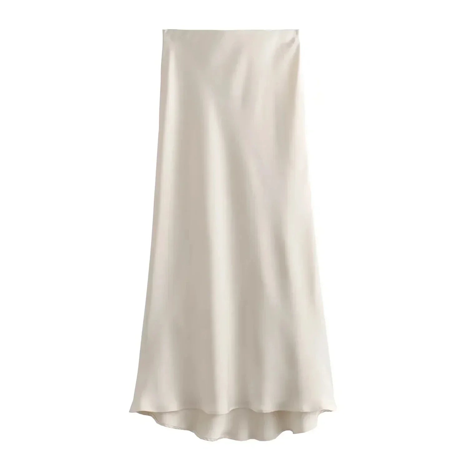 GR | Satin Maxi Skirt for Women