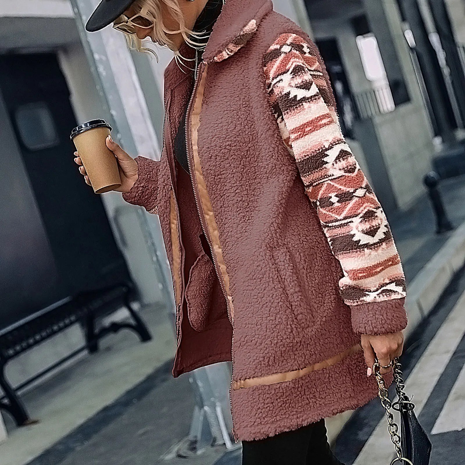 GR - Warm fur coat
