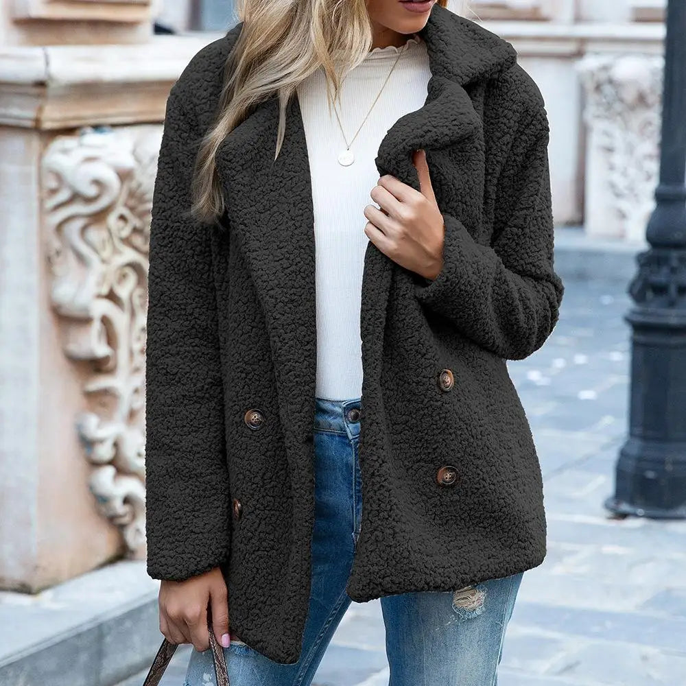 GR - Women's Sherpa Coat