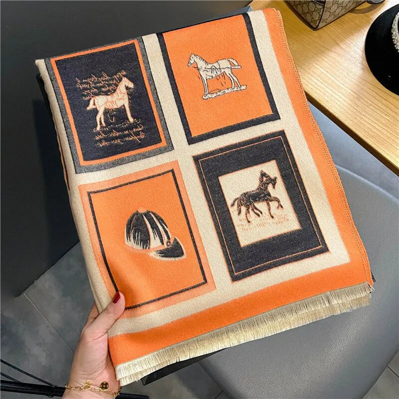 GR | Stylischer & Warmer Schal Für Frauen