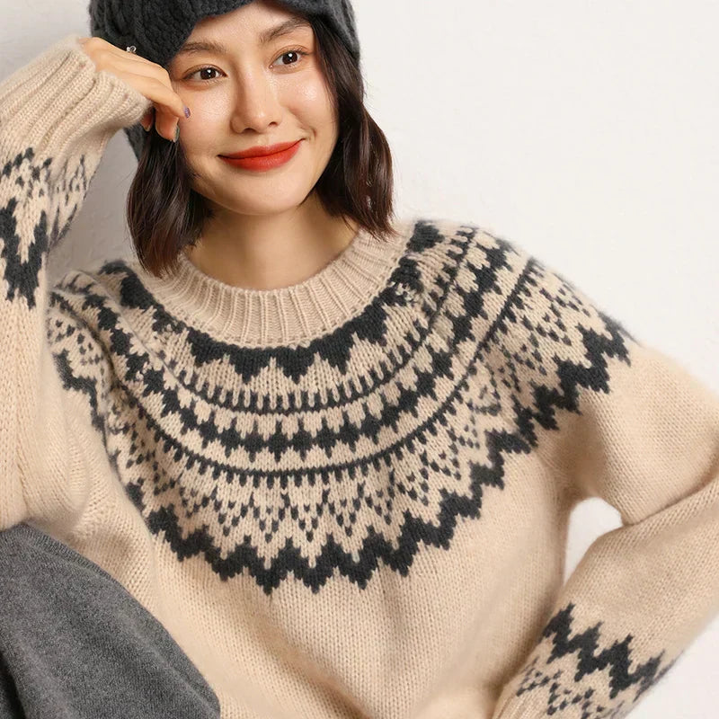 GR | Rundhals Strickpullover