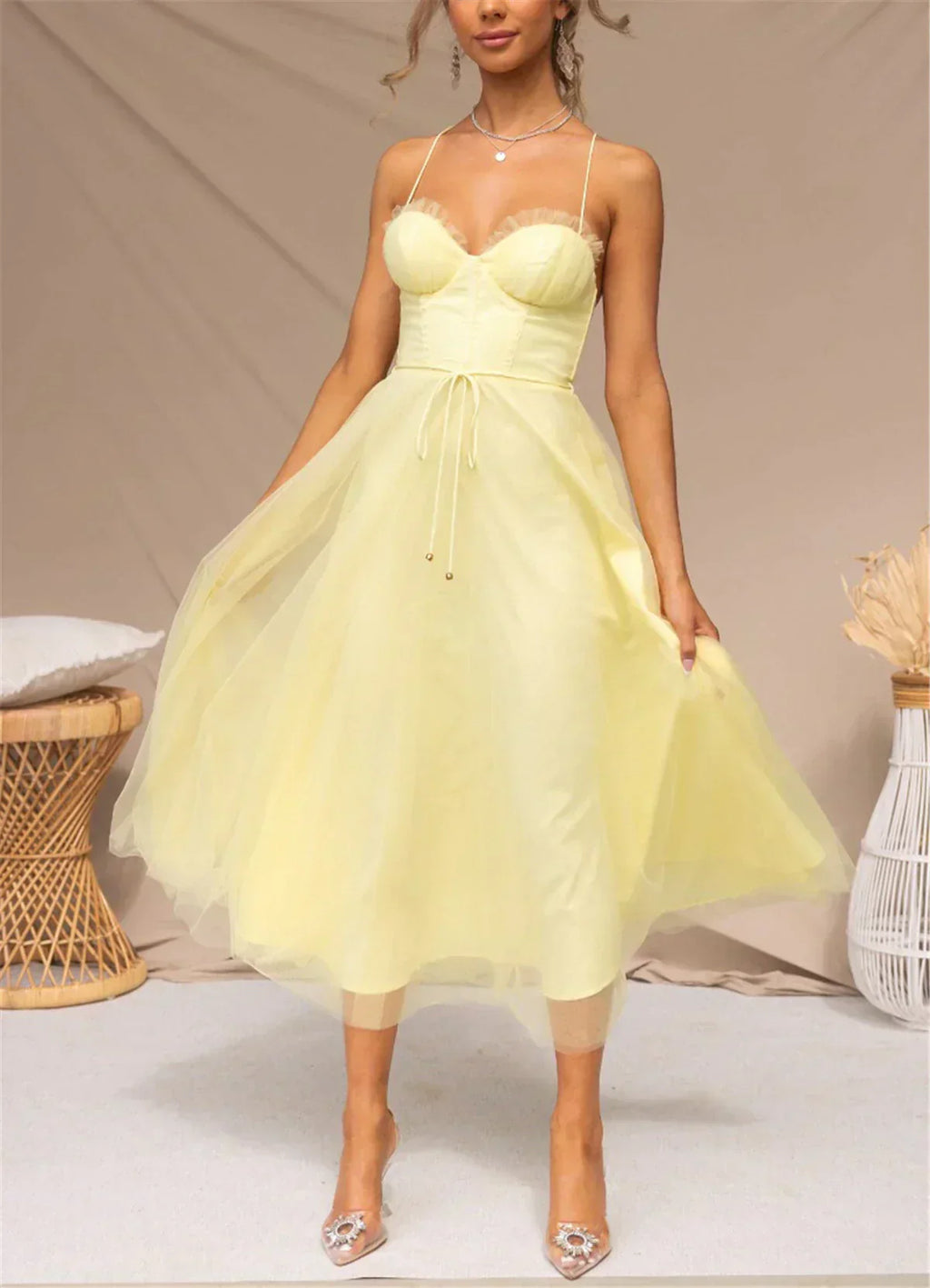 GR | Traumhaftes Kleid Im Korsett-Stil