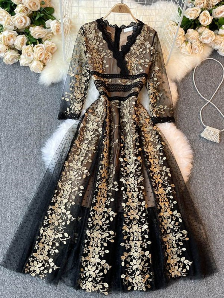 GR | Glaub an alles Midi Kleid
