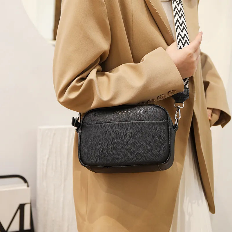 GR | Leather shoulder bag for women 