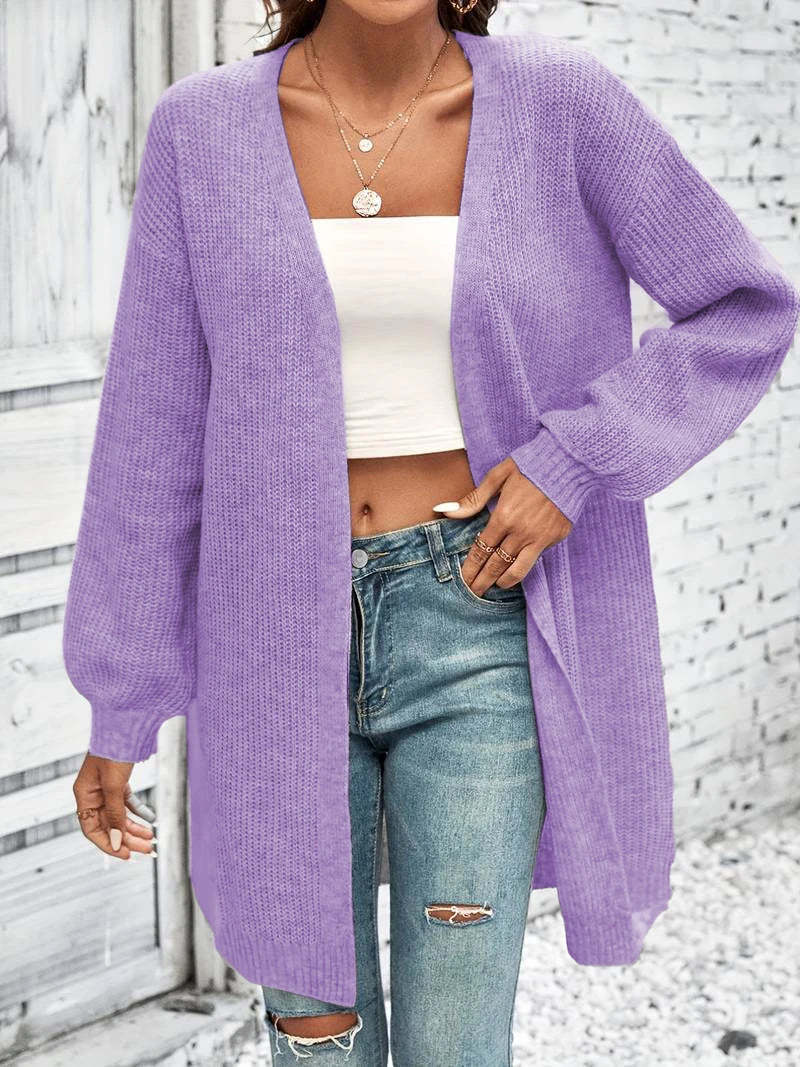 Fashionable long sweater