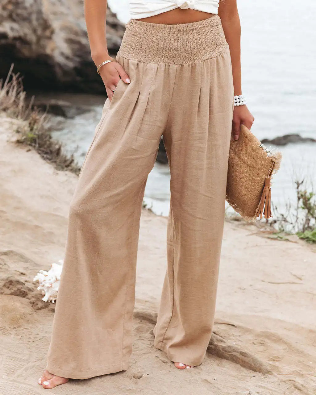 GR - Wide-leg trousers for women