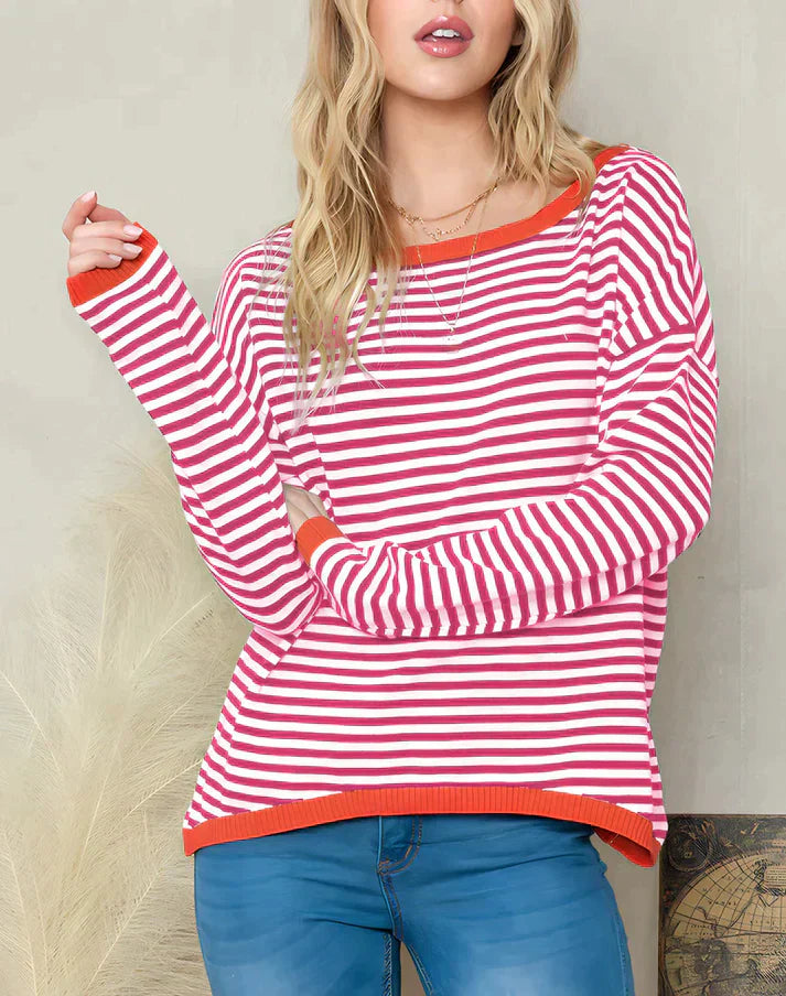 GR | Gestreifter Pullover