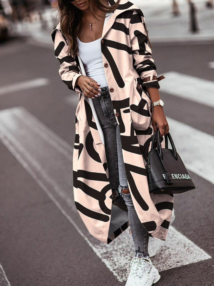 GR: Casual patchwork outerwear for everyday wear