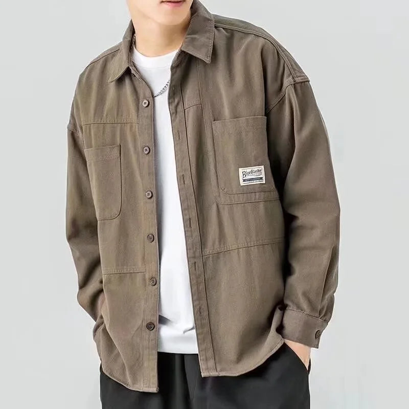 GR | Vintage Long-Sleeved Shirt Jacket