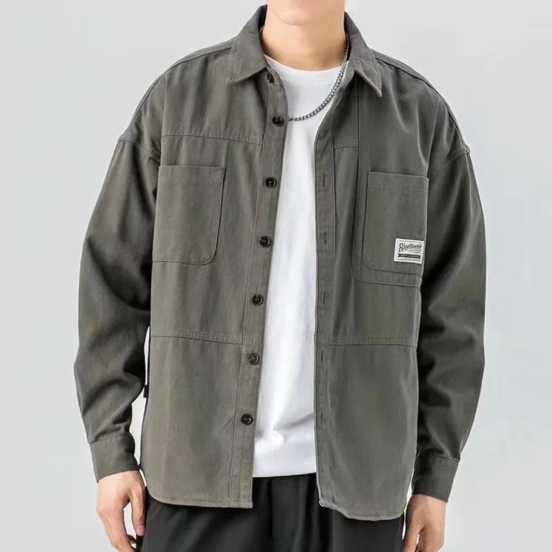 GR | Vintage Long-Sleeved Shirt Jacket