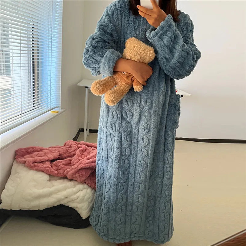 GR | Fleece Teddy Dress
